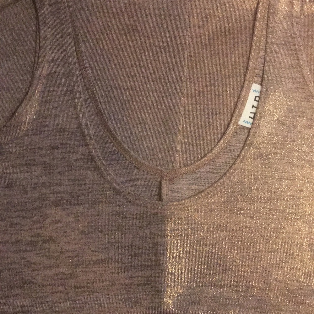 Nordstrom rack H.I.P. Xs rose gold tank - Picture 2 of 7